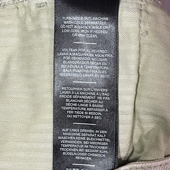 7 For All Mankind Paperbag Baggy Jeans Womens 27 Elastic Waist Drawstring $228 - Picture 14 of 15